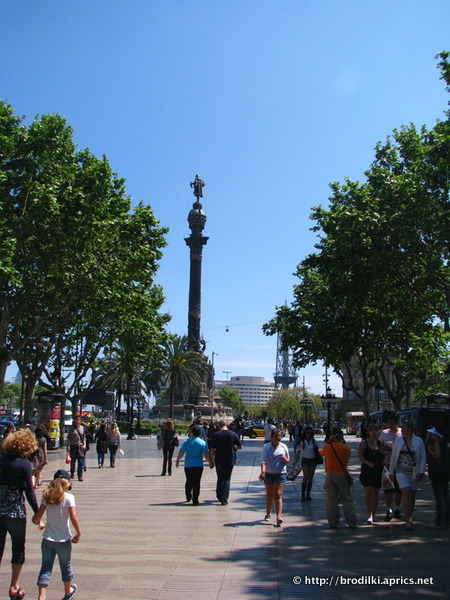 Памятник Колумбу (Colon) (Барселона, Испания, достопримечательности)