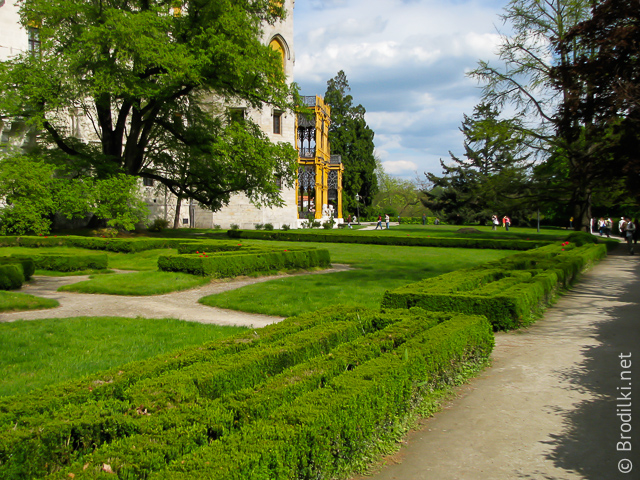 Английский сад, Замок \"Глубока\", Чехия
