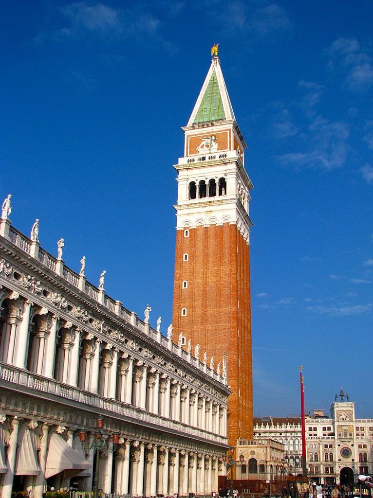Колокольня Сан-Марко, Венеция, Италия