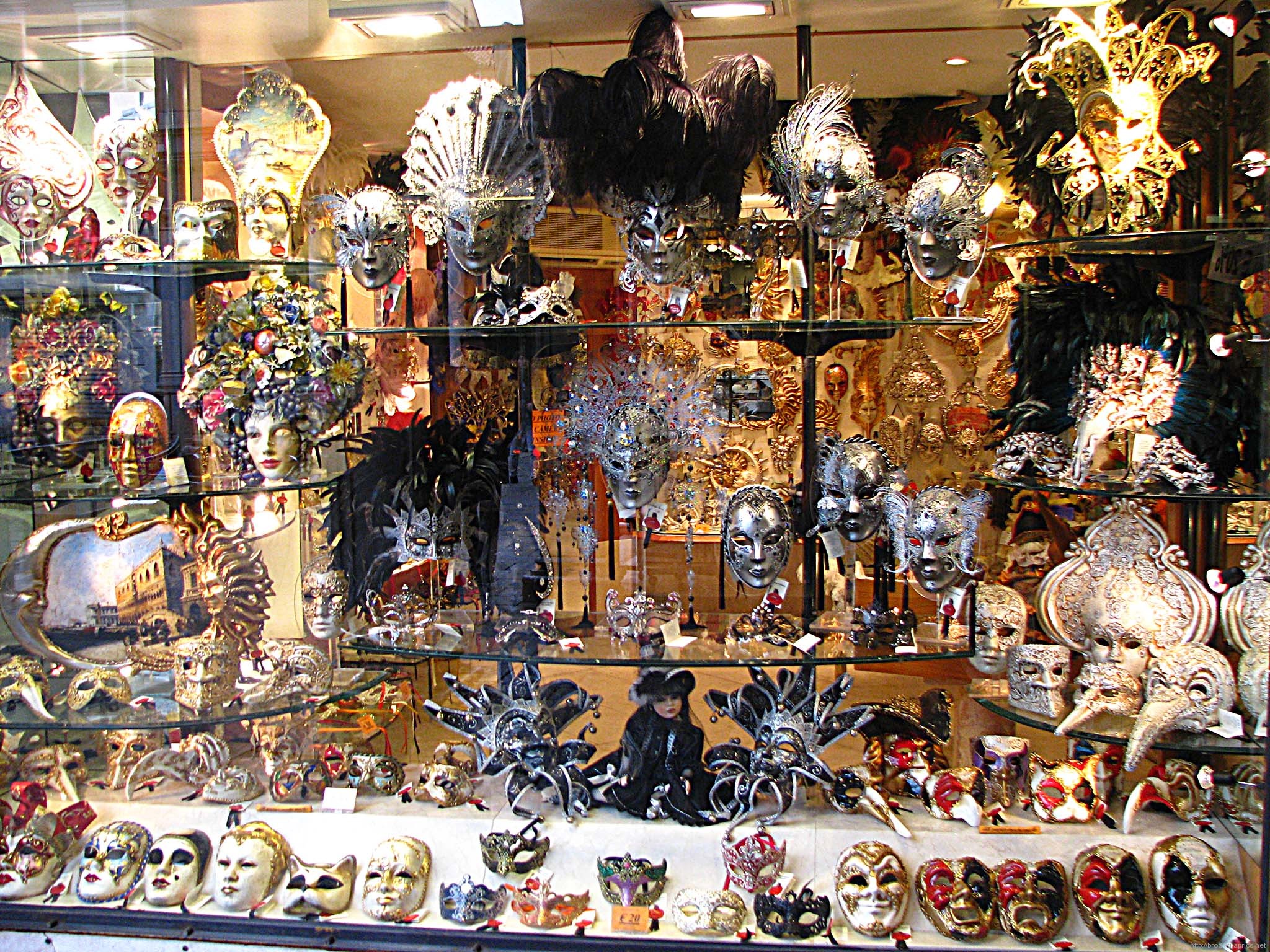 Венецианские маски, Венеция, Италия